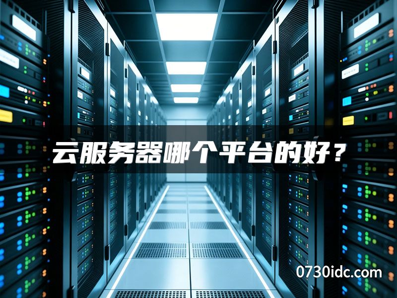 云服务器哪个平台的好?