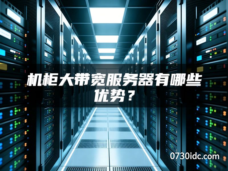 机柜大带宽服务器有哪些优势？