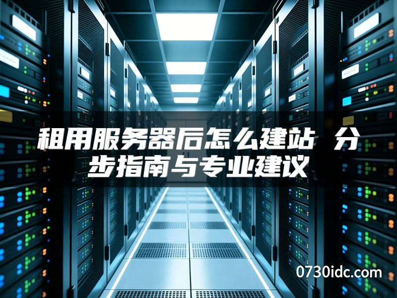租用服务器后怎么建站 分步指南与专业建议