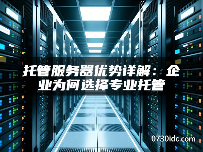 托管服务器优势详解：企业为何选择专业托管