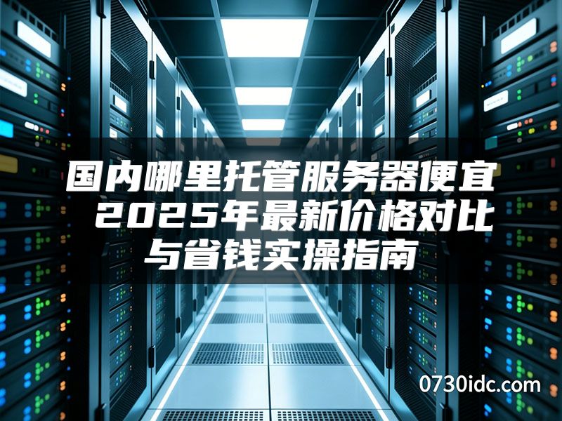 国内哪里托管服务器便宜 2025年最新价格对比与省钱实操指南