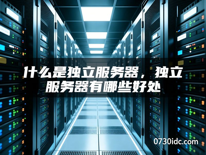 什么是独立服务器,独立服务器有哪些好处