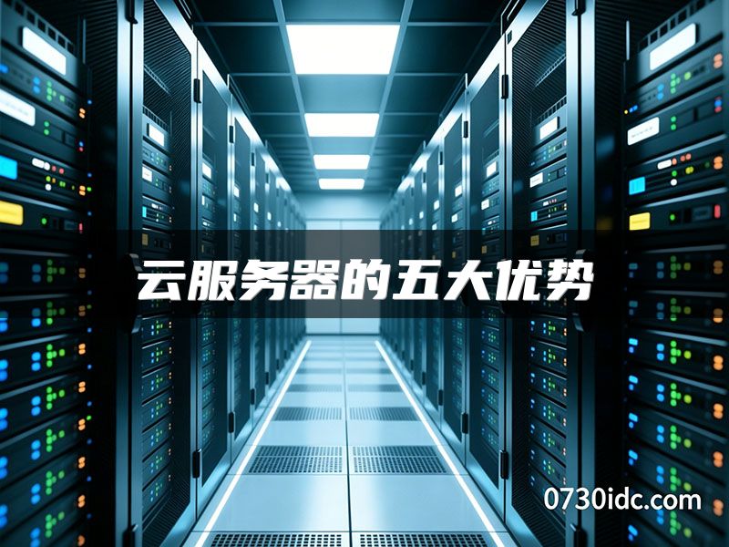 云服务器的五大优势