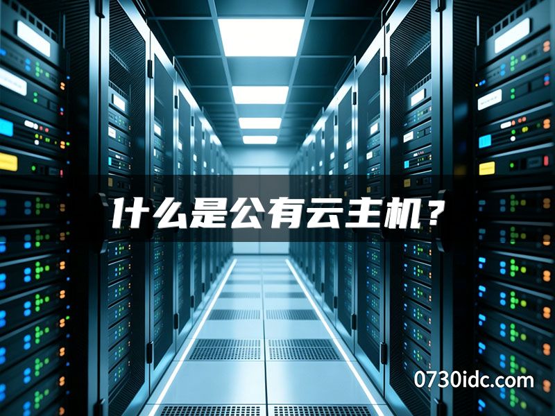 什么是公有云主机?