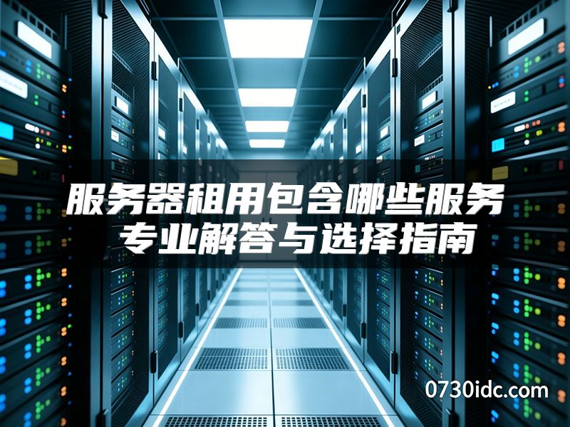 服务器租用包含哪些服务 专业解答与选择指南