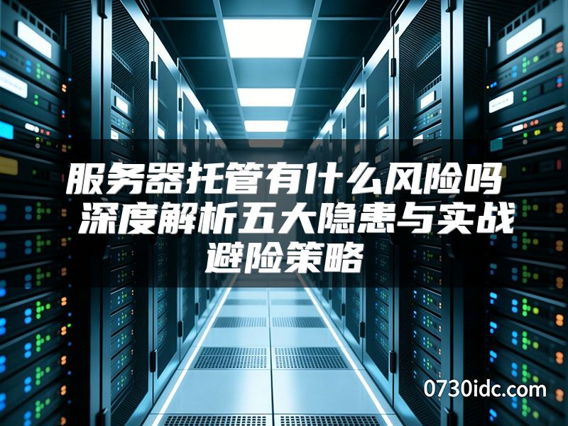服务器托管有什么风险吗 深度解析五大隐患与实战避险策略