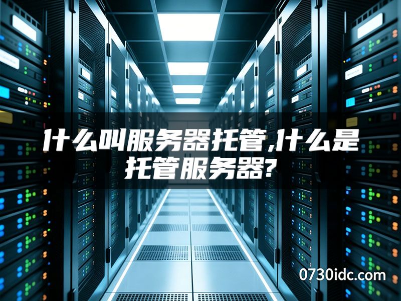 什么叫服务器托管,什么是托管服务器?