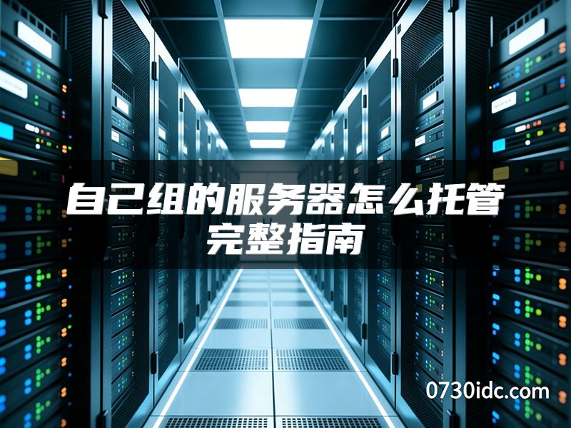 自己组的服务器怎么托管完整指南