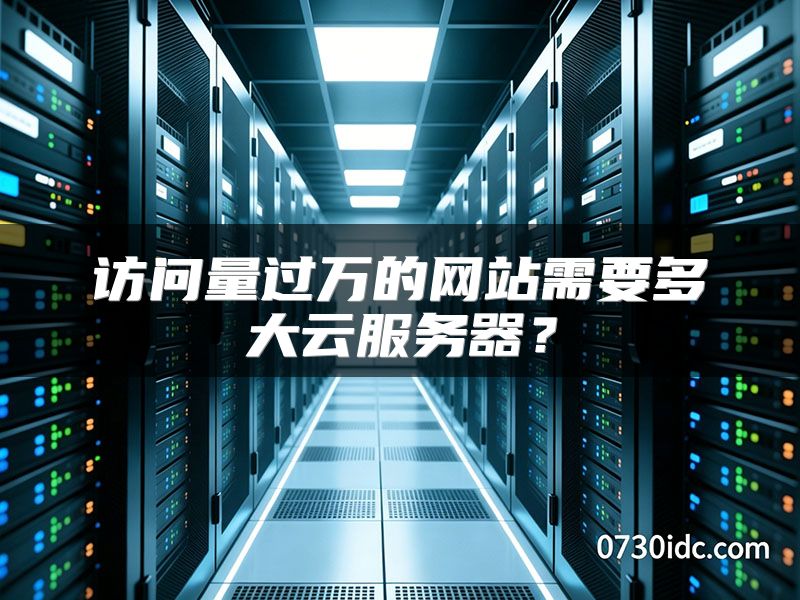 访问量过万的网站需要多大云服务器？