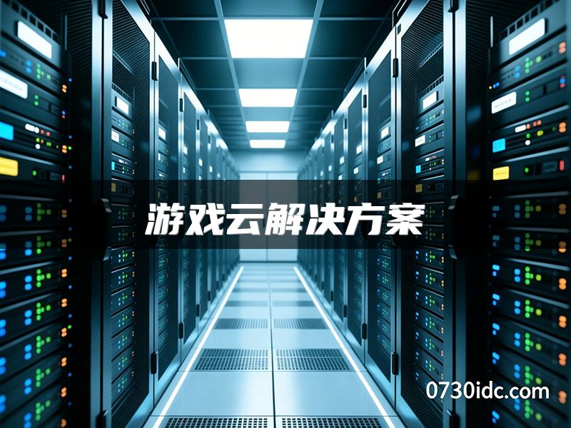 游戏云解决方案