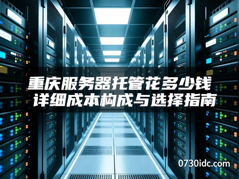 重庆服务器托管花多少钱 详细成本构成与选择指南