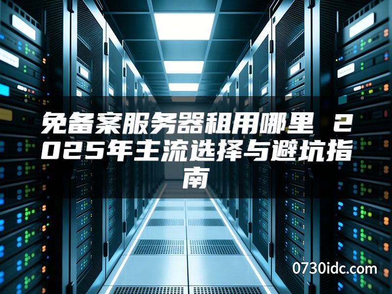 免备案服务器租用哪里 2025年主流选择与避坑指南