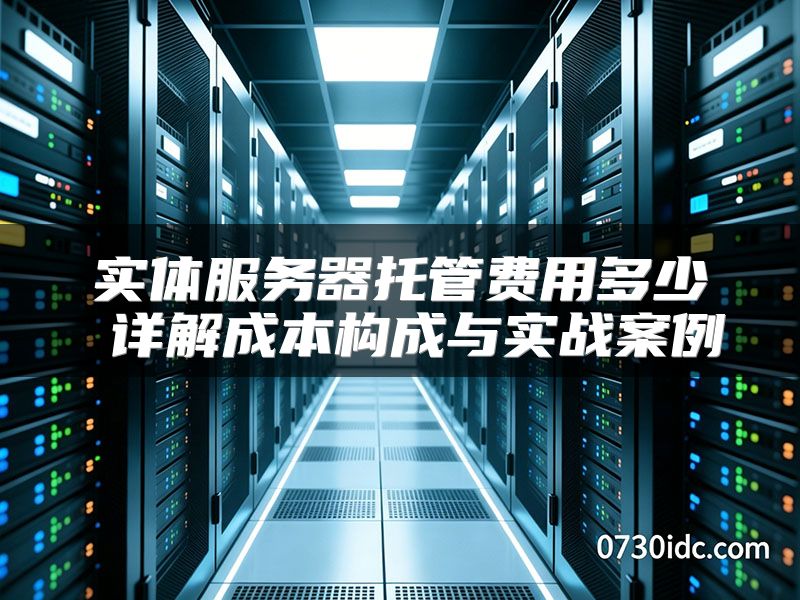 实体服务器托管费用多少 详解成本构成与实战案例