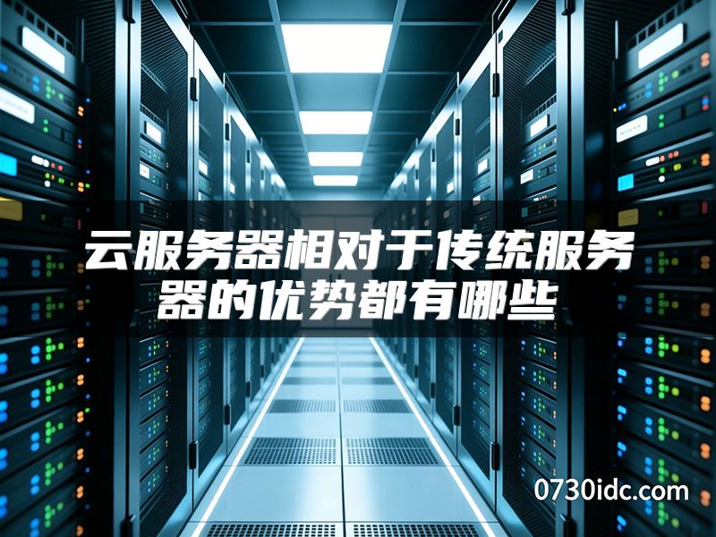 云服务器相对于传统服务器的优势都有哪些