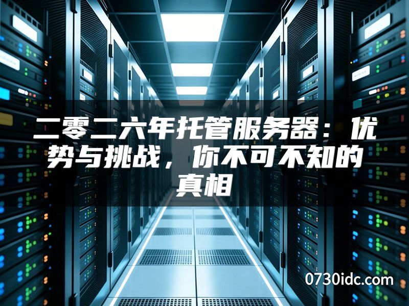 二零二六年托管服务器：优势与挑战，你不可不知的真相