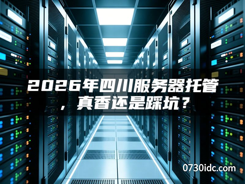 2026年四川服务器托管,真香还是踩坑?