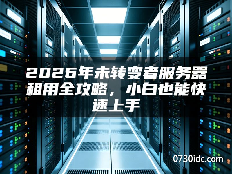 2026年未转变者服务器租用全攻略,小白也能快速上手