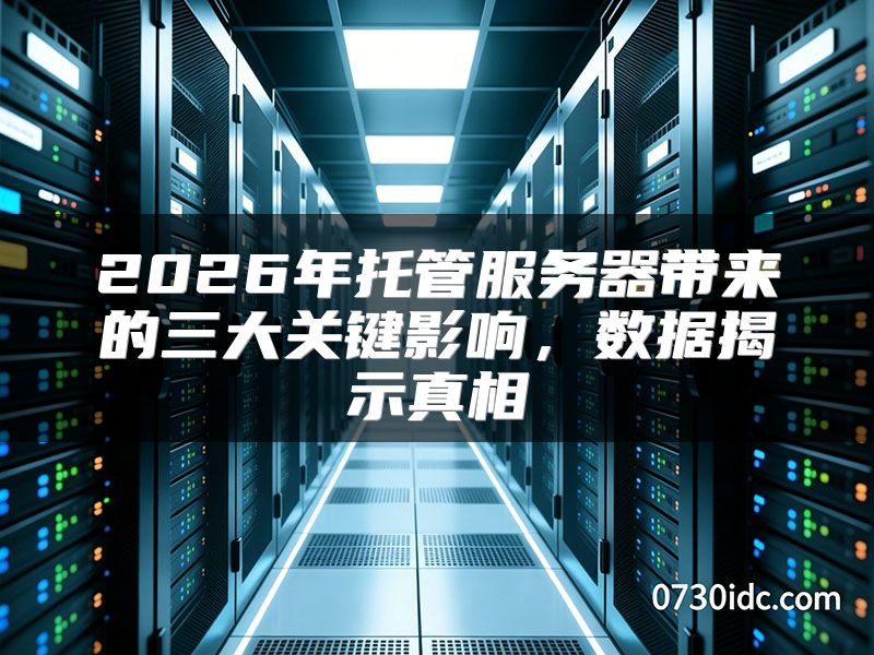 2026年托管服务器带来的三大关键影响,数据揭示真相