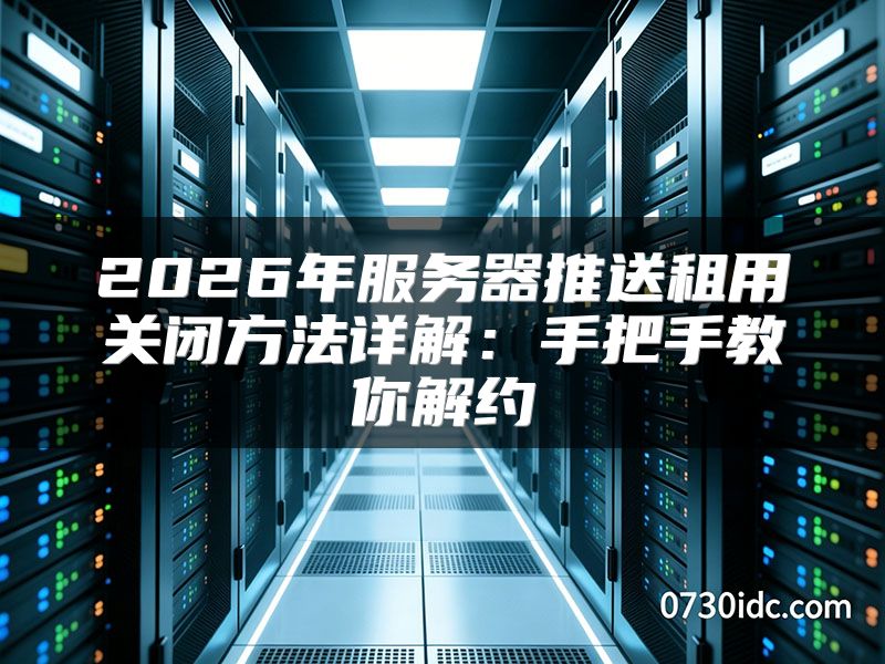 2026年服务器推送租用关闭方法详解:手把手教你解约