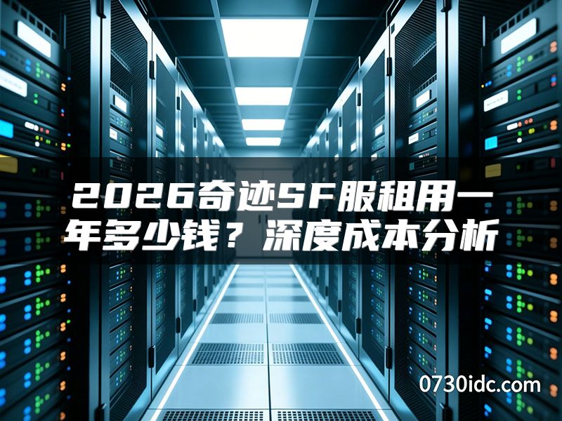 2026奇迹SF服租用一年多少钱?深度成本分析