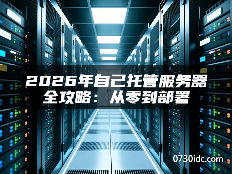 2026年自己托管服务器全攻略:从零到部署