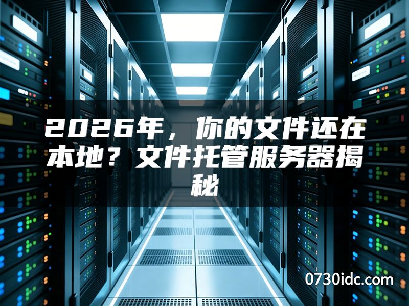2026年，你的文件还在本地？文件托管服务器揭秘