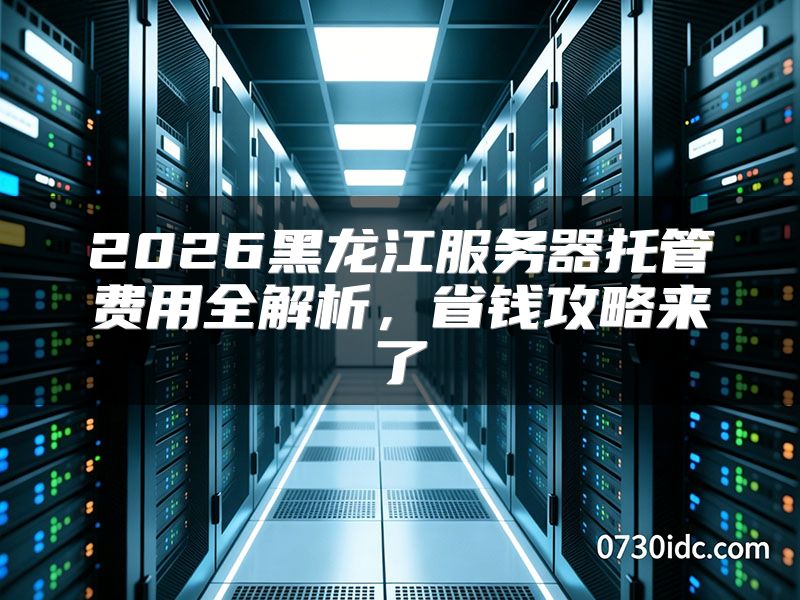 2026黑龙江服务器托管费用全解析，省钱攻略来了
