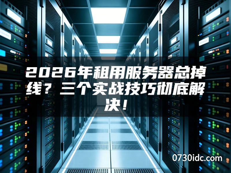 2026年租用服务器总掉线?三个实战技巧彻底解决!