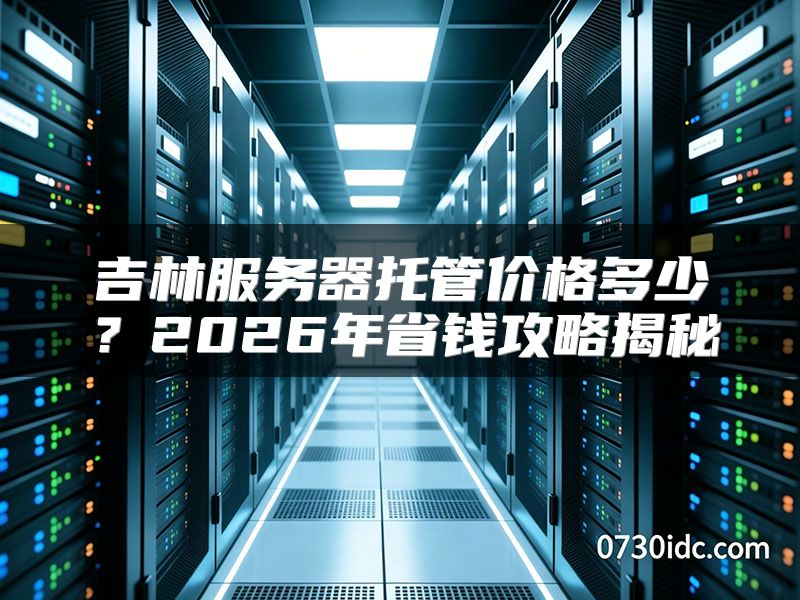 吉林服务器托管价格多少?2026年省钱攻略揭秘