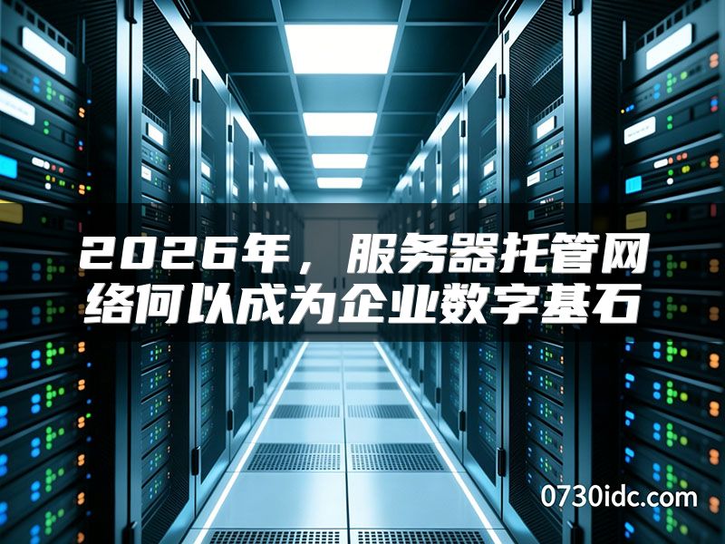 2026年,服务器托管网络何以成为企业数字基石