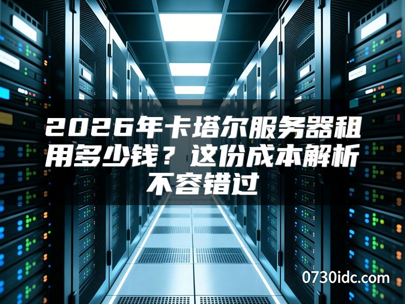 2026年卡塔尔服务器租用多少钱?这份成本解析不容错过