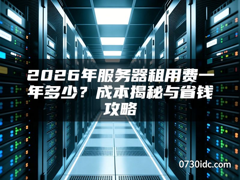 2026年服务器租用费一年多少？成本揭秘与省钱攻略