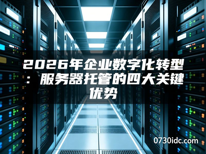 2026年企业数字化转型:服务器托管的四大关键优势