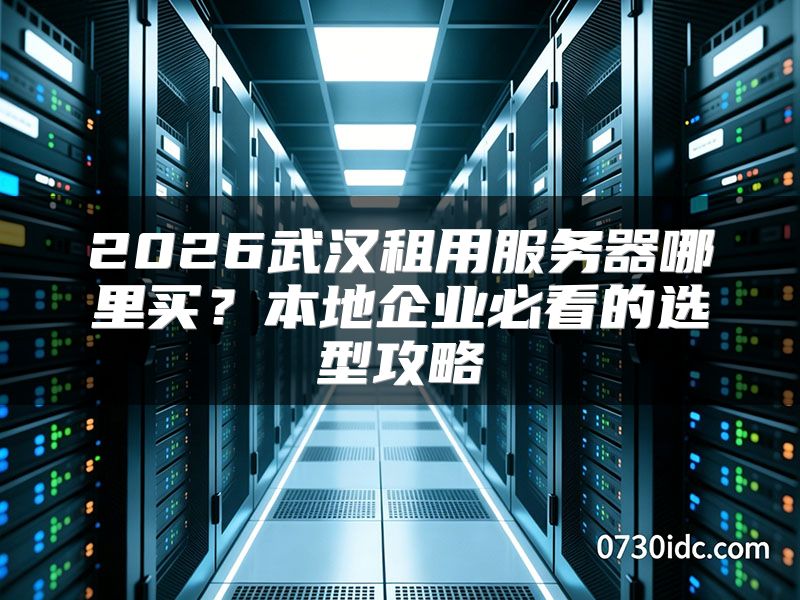 2026武汉租用服务器哪里买？本地企业必看的选型攻略