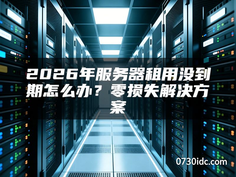 2026年服务器租用没到期怎么办?零损失解决方案