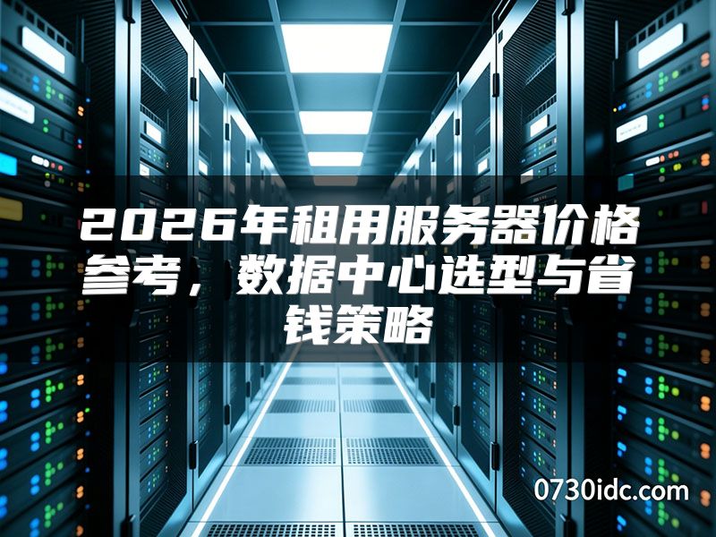 2026年租用服务器价格参考,数据中心选型与省钱策略